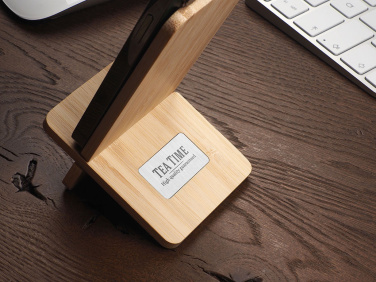 Logotrade promotional merchandise image of: Wooden telephone stand 1834292