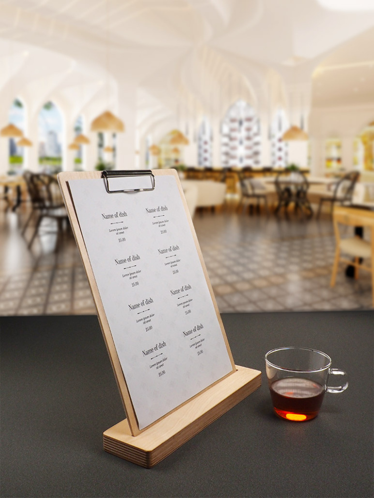 Logotrade promotional product image of: Clipboard with stand 2088121