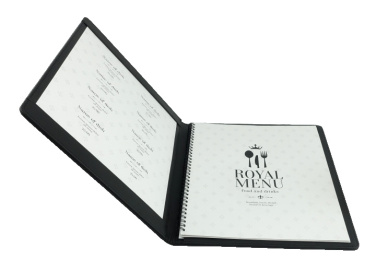 Logo trade promotional gifts picture of: Menu cover 1078119