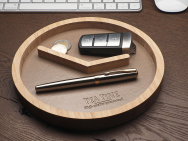 Logo trade business gifts image of: Wooden organiser 1843292