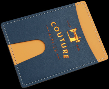 Logo trade corporate gifts image of: Credit card holder 544119