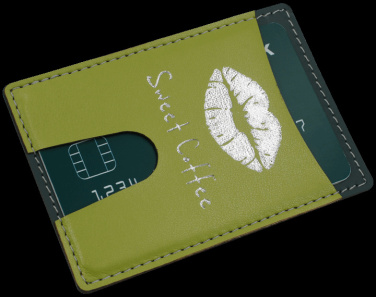 Logo trade promotional products image of: Credit card holder 544119