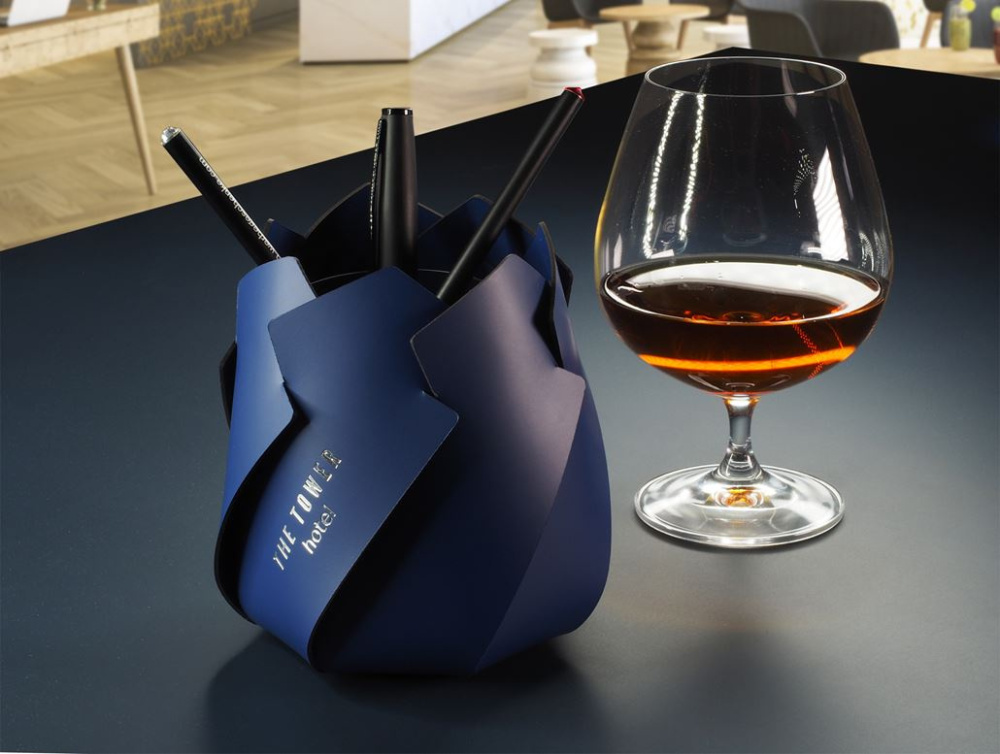 Logo trade corporate gifts image of: Pen holder 1219094