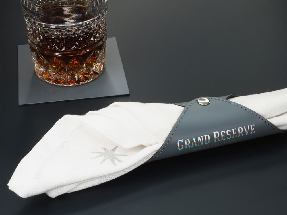 Logo trade promotional giveaways image of: Napkin ring 1032094