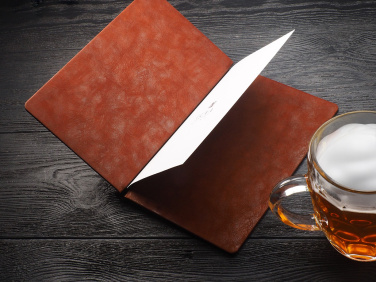 Logo trade promotional giveaways image of: Menu cover 2048325