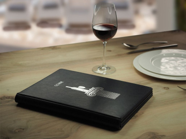 Logo trade corporate gifts image of: Menu cover 1065119