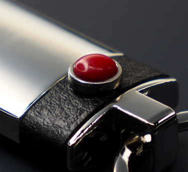 Logo trade promotional giveaways image of: Coral stone Keyring 1293095