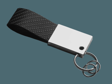 Logo trade corporate gifts image of: Keyring 909110