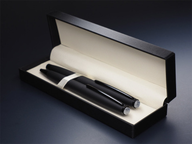 Logo trade advertising product photo of: Moonstone Pen set 1287036