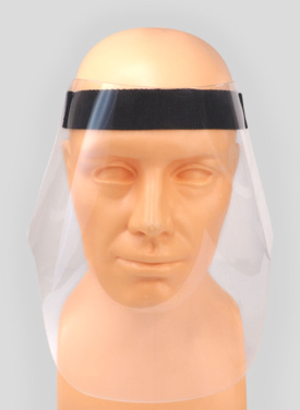 Logo trade advertising products image of: JUPITER face shield  1375162