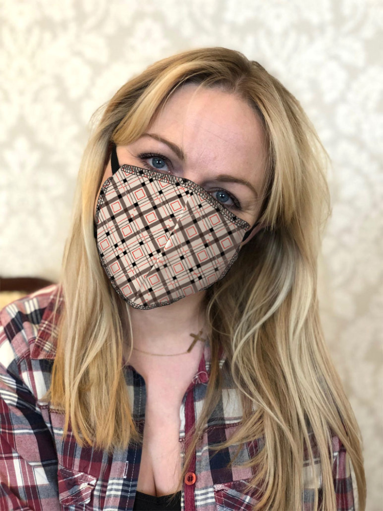 Logo trade promotional products picture of: ZEFIR cotton face mask 1400165