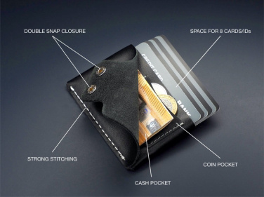 Logo trade promotional gifts image of: Wallet 384131