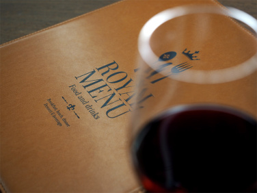 Logo trade advertising products image of: Menu cover 1054119