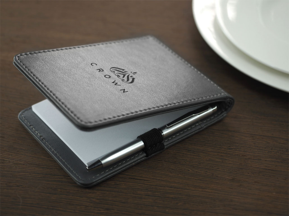 Logo trade promotional giveaways picture of: Waiter notepad 1102119