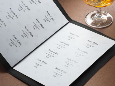 Logo trade advertising product photo of: Menu cover Ambiente 1179265