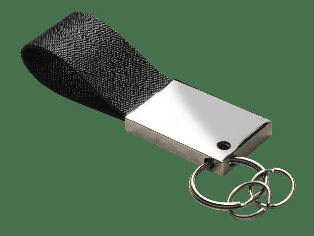 Logo trade business gift photo of: Keyring 909113