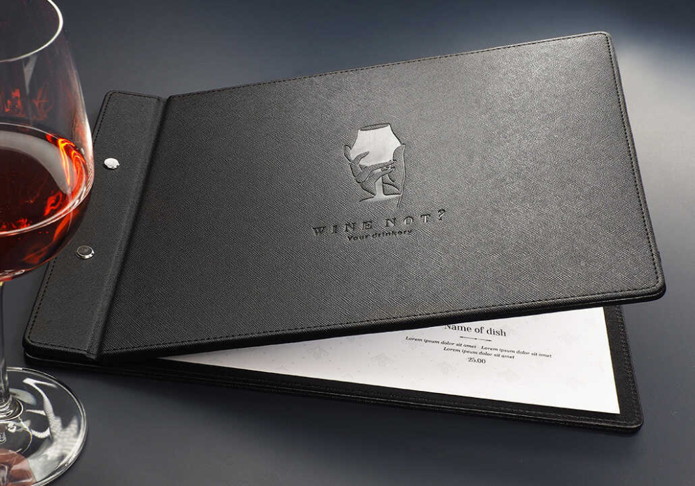 Logo trade promotional items picture of: Menu cover 1083270