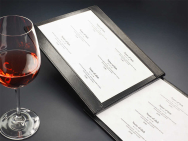 Logo trade business gifts image of: Menu cover 1083270