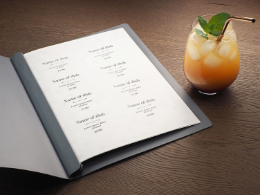 Logo trade promotional merchandise picture of: Menu cover 1596094