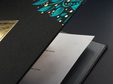 Logo trade promotional gifts image of: Menu cover 1681280