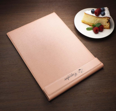 Logo trade business gifts image of: Menu cover 1241281