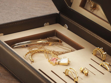 Logo trade advertising products picture of: Jewellery box 1674094