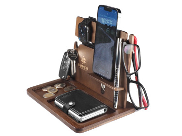 Logotrade advertising product picture of: Wooden organiser 2016121