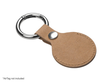 Logo trade advertising product photo of: Keyring with holder for AirTag 1914106