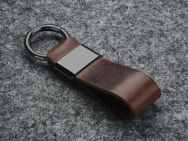 Logo trade corporate gifts image of: Keyring 1710141