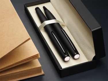 Logotrade promotional merchandise picture of: Opal stone Pen set 1286036