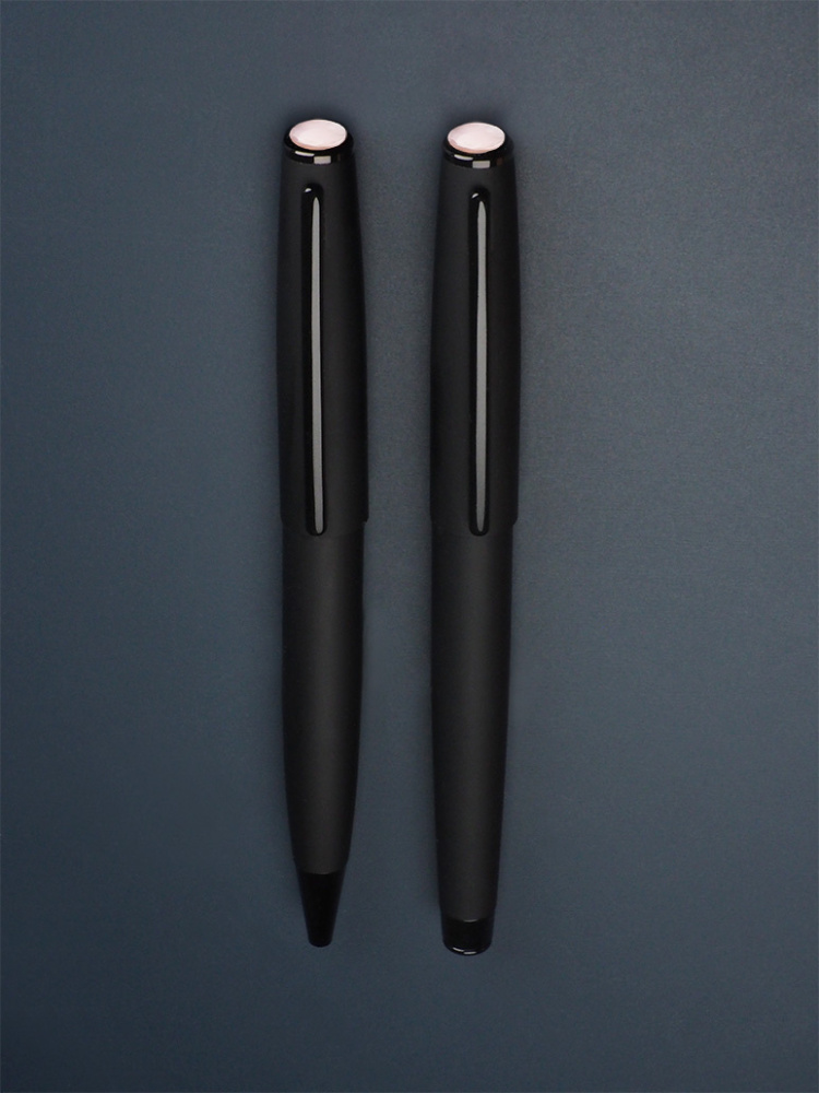 Logotrade advertising product image of: Opal stone Pen set 1286036