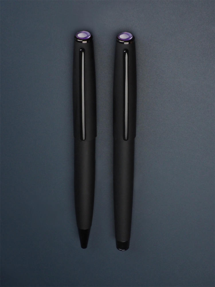 Logo trade promotional giveaways picture of: Amethyst Pen set  1288036