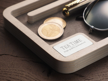 Logotrade promotional giveaway picture of: Wooden desk organiser 1818121