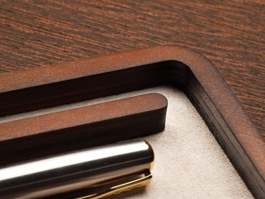Logotrade advertising product image of: Wooden desk organiser 1818121