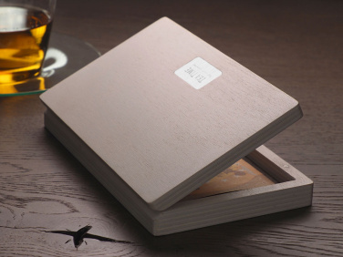 Logo trade promotional merchandise photo of: Wooden bill box 1816121