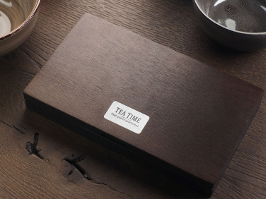 Logo trade corporate gifts image of: Wooden bill box 1816121