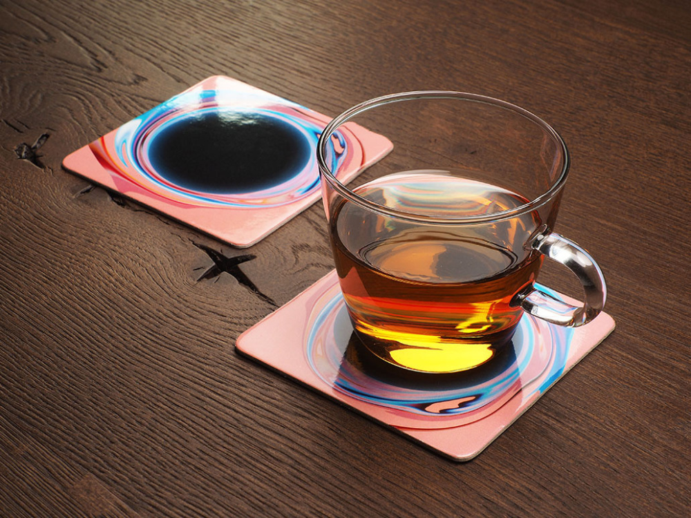 Logotrade promotional item image of: Printed paper coaster 1839117