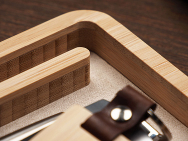 Logotrade promotional merchandise picture of: Wooden desk organiser 1818292