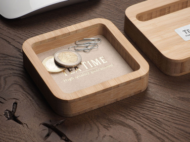 Logotrade promotional giveaway picture of: Wooden desk organiser 1849292