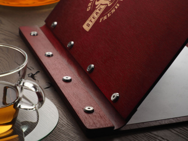 Logo trade corporate gift photo of: Menu cover 1860121