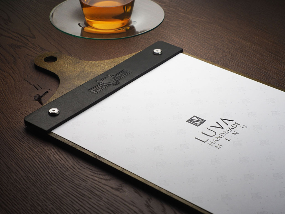 Logotrade promotional item image of: Menu cover 1861121