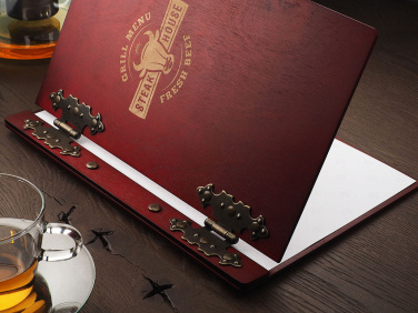 Logo trade promotional gifts picture of: Menu cover 1862121