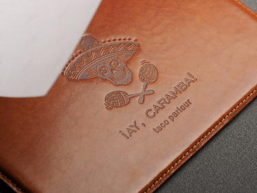 Logo trade promotional merchandise picture of: Menu cover Armstrong 1116141