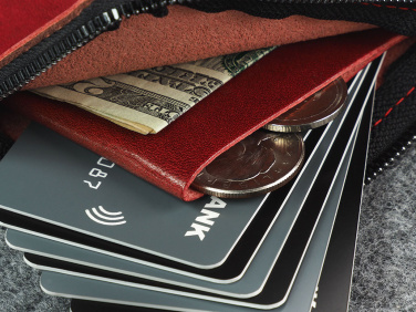 Logo trade promotional merchandise photo of: Minimal wallet 1932141