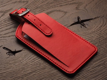 Logo trade corporate gifts image of: Luggage tag 1155317