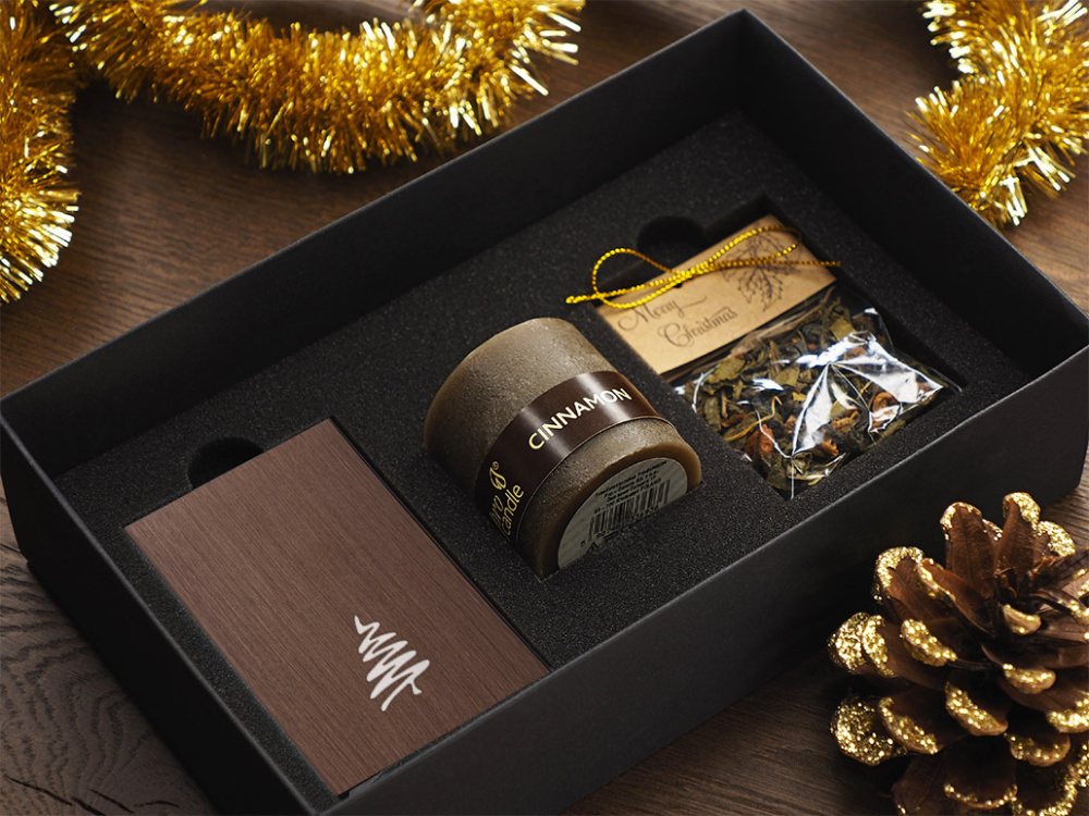 Logo trade corporate gifts picture of: Christmas set 1754155