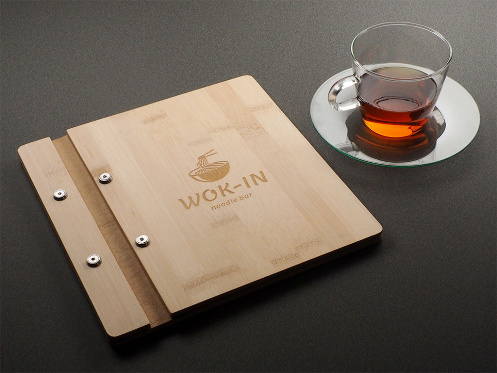 Logo trade advertising products picture of: Menu cover 1905292