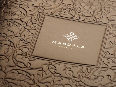 Logo trade corporate gifts image of: Menu cover Ambiente 1181336