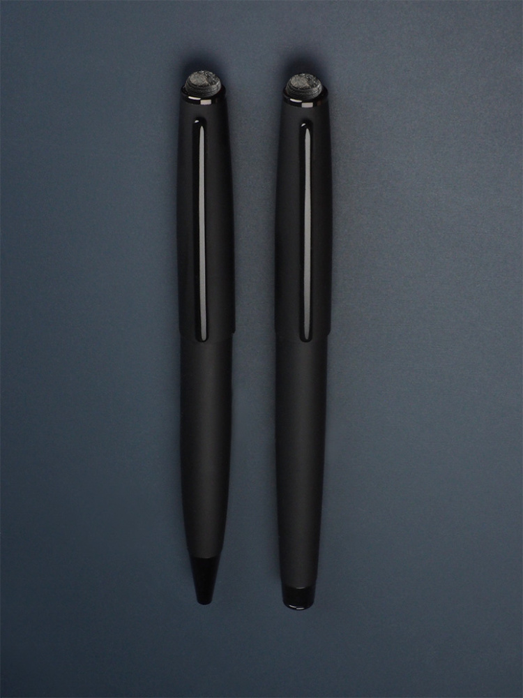 Logo trade corporate gift photo of: Pen set with coal 2094036