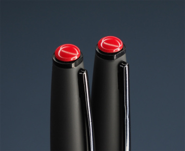 Logo trade promotional products picture of: Coral stone Pen set 1285036